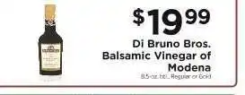 ShopRite Di Bruno Bros. Balsamic Vinegar of Modena offer