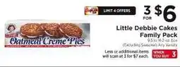 ShopRite Little Debbie Cakes Family Pack offer