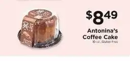 ShopRite Antonina's Coffee Cake offer