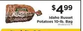 ShopRite Idaho Russet Potatoes offer
