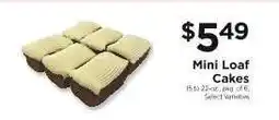 ShopRite Mini Loaf Cakes offer