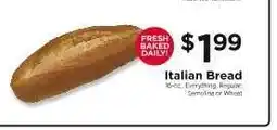 ShopRite Italian Bread offer