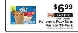 ShopRite Kellogg's Pop-Tarts Variety 32-Pack offer