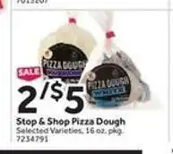 Stop&Shop Stop & Shop Pizza Dough offer