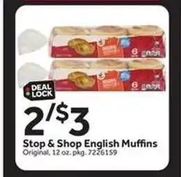 Stop&Shop Stop & Shop English Muffins offer