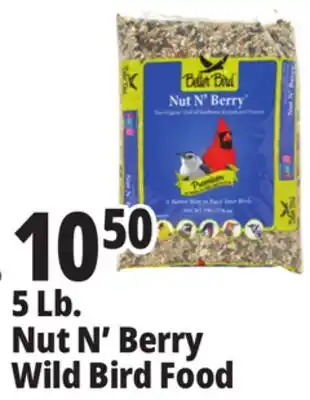 Ocean State Job Lot 5 Lb. Nut N' Berry Wild Bird Food offer