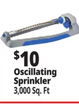 Ocean State Job Lot Oscillating Sprinkler offer