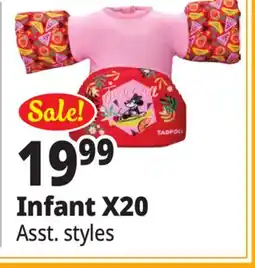 Ocean State Job Lot Infant X20 Life Vest offer