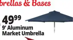 Ocean State Job Lot 9' Aluminum Market Umbrella offer