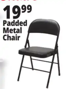 Ocean State Job Lot Padded Metal Chair offer