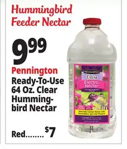 Ocean State Job Lot Ready-To-Use 64 Oz. Clear Humming- bird Nectar offer