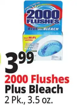Ocean State Job Lot 2000 Flushes Plus Bleach offer