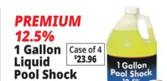 Ocean State Job Lot Premium 12.5% 1 Gal Liquid Pool Shock offer
