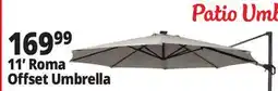 Ocean State Job Lot 11' Roma Offset Umbrella offer