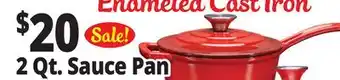 Ocean State Job Lot $202 Qt. Sauce Pan offer