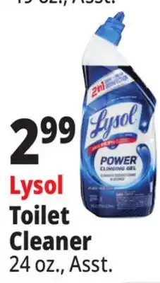 Ocean State Job Lot Lysol Toilet Cleaner offer