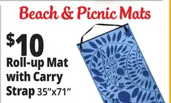 Ocean State Job Lot Roll-Up Mat With Carry Strap offer