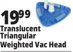 Ocean State Job Lot Translucent Triangular Weighted Vac Head offer