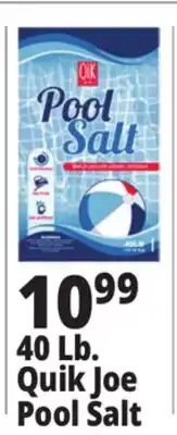 Ocean State Job Lot 40 Lb. Pool Salt offer