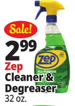 Ocean State Job Lot Zep Cleaner & Degreaser offer