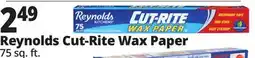 Ocean State Job Lot Cut-Rite Wax Paper offer