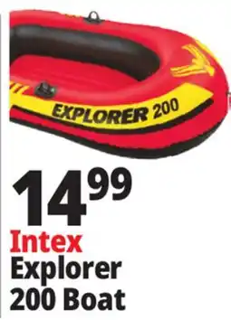 Ocean State Job Lot Intex Explorer 200 Boat offer