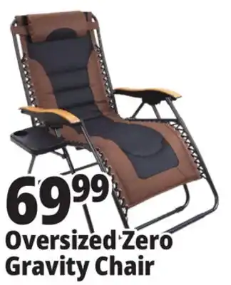 Ocean State Job Lot Oversized Zero Gravity Chair offer