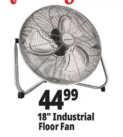 Ocean State Job Lot 18 Industrial Floor Fan offer