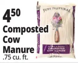 Ocean State Job Lot Composted Cow Manure offer