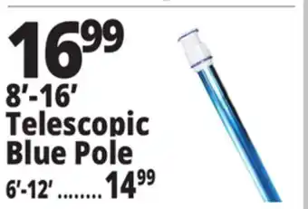 Ocean State Job Lot 8'-16' Telescopic Blue Pole offer
