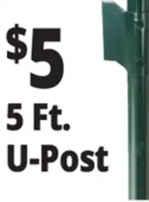 Ocean State Job Lot 5 Ft. U-Post offer