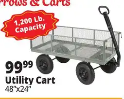 Ocean State Job Lot Utility Cart offer