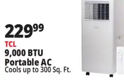 Ocean State Job Lot 9,000 BTU Portable AC offer