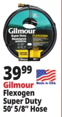 Ocean State Job Lot Gilmour Flexogen Super Duty 50' 5/8 Hose offer