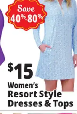 Ocean State Job Lot Women's Resort Style Dresses & Tops offer