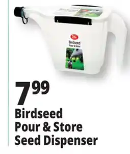 Ocean State Job Lot Birdseed Pour & Store Seed Dispenser offer