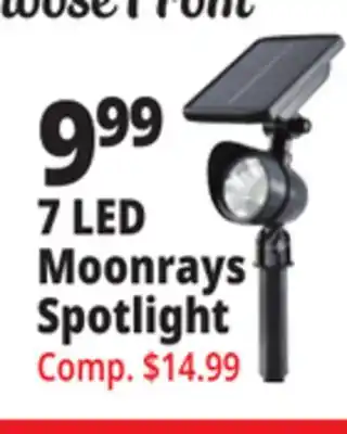 Ocean State Job Lot 7 LED Moonrays Spotlight offer