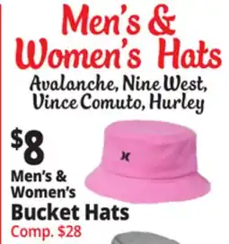 Ocean State Job Lot Men's & Women's Bucket Hats offer