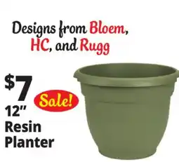 Ocean State Job Lot 12 Resin Planter offer