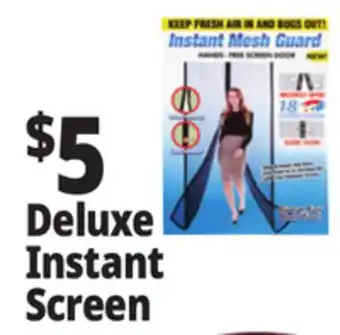 Ocean State Job Lot Deluxe Instant Screen offer