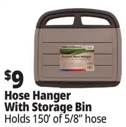 Ocean State Job Lot Hose Hanger With Storage Bin offer
