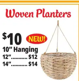 Ocean State Job Lot Woven Planters offer