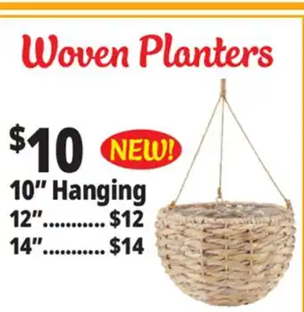 Ocean State Job Lot Woven Planters offer