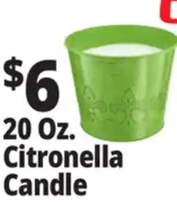 Ocean State Job Lot Citronella Candle offer