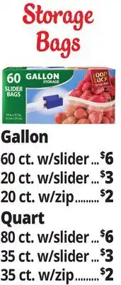 Ocean State Job Lot Storage Bags offer