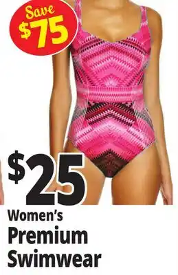 Ocean State Job Lot Women's Premium Swimwear offer