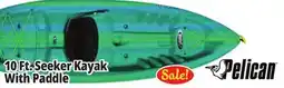 Ocean State Job Lot 10 Ft. Seeker Kayak With Paddle offer
