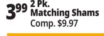 Ocean State Job Lot 2 Pk. Matching Shams offer