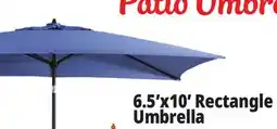 Ocean State Job Lot 6.5'x10' Rectangle Umbrella offer