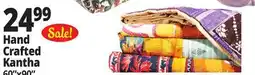 Ocean State Job Lot Hand Crafted Kantha offer